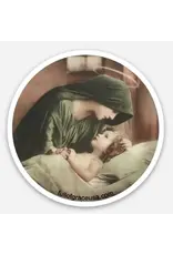 Faire Mary & Jesus Decal