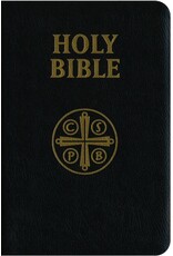 Saint Benedict Press Douay-Rheims Bible (Black Genuine Leather) St. Benedict Cross