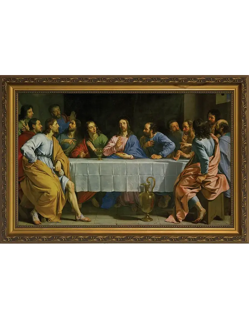 Nelson Fine Art and Gifts 6.5 x 10" Last Supper Framed Art