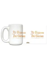 Nelson Fine Art and Gifts "Ad Majorem" St. Ignatius of Loyola Quote Mug