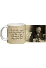 Nelson Fine Art and Gifts G.K. Chesterton "True Soldier" Quote Mug
