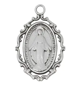 McVan Pewter Miraculous Medal 18"