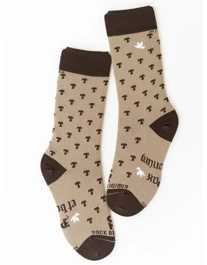 Sock Religious Sock Religious St. Francis of Assisi - Tau Socks