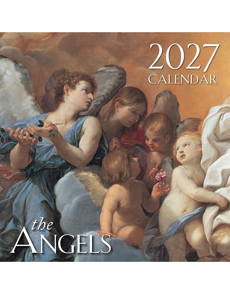 Tan Books 2027 Angels Wall Calendar