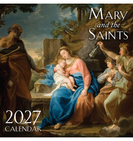 Tan Books 2027 Mary and the Saints Wall Calendar