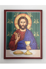 Icon: For the Life of the World,  4.5 x 6" plaque