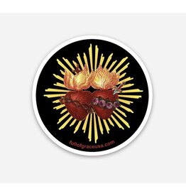 Full of Grace USA Triumph Round Decal