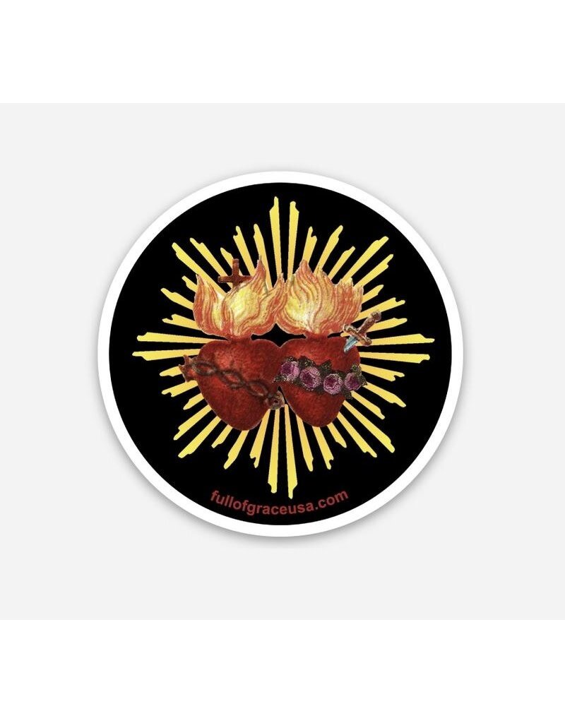 Full of Grace USA Triumph Round Decal