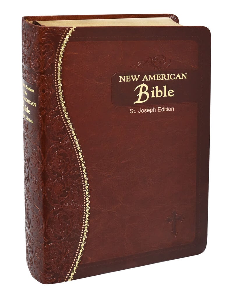 Catholic Book Publishing Corp NCB St. Joseph New Catholic Bible Personal Size-Brown Dura-Lux