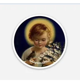 Full of Grace USA Vita Mundi Round Decal