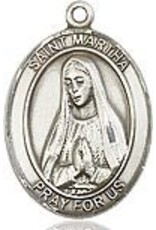 Bliss Manufacturing Sterling Silver St. Martha Medal-Pendant  No Chain