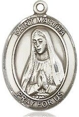Bliss Manufacturing Sterling Silver St. Martha Medal-Pendant  No Chain