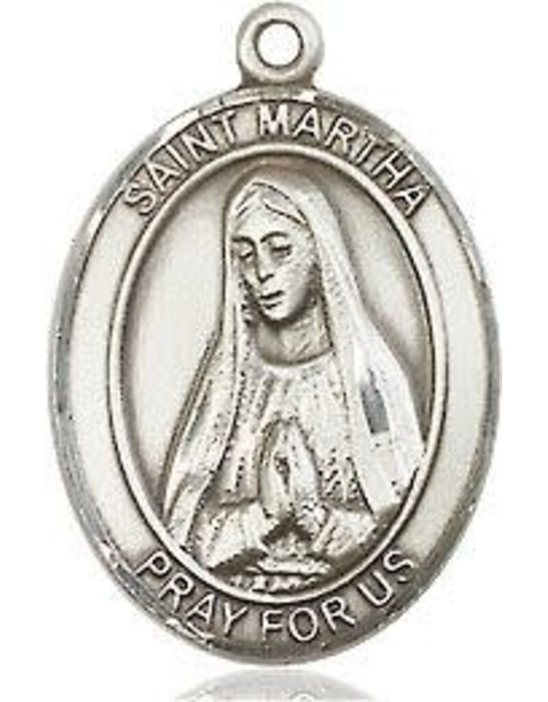 Bliss Manufacturing Sterling Silver St. Martha Medal-Pendant  No Chain
