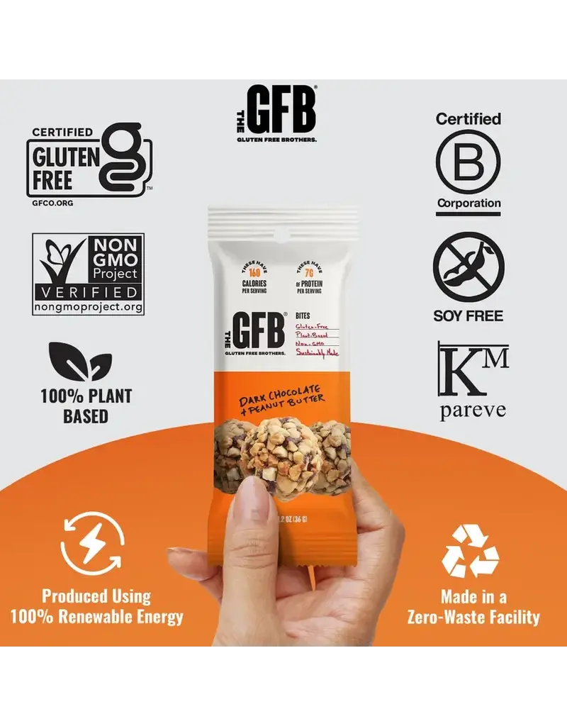 The GFB Chocolate Peanut Butter Bites - Gluten Free
