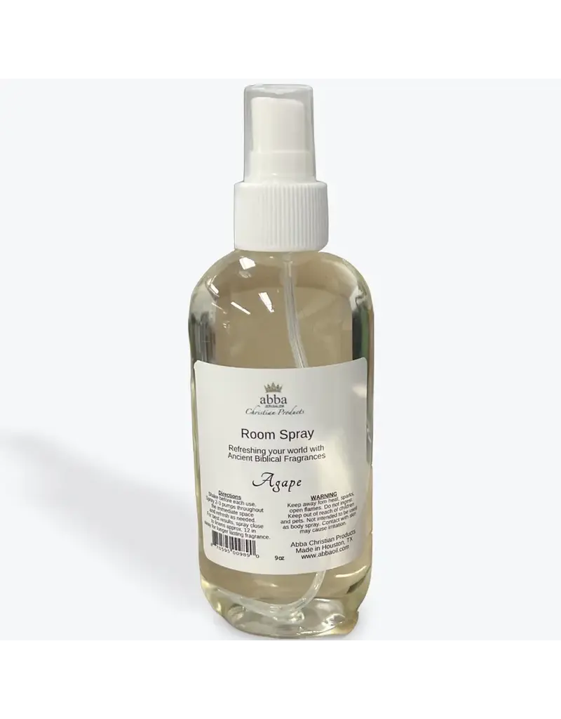 Abba Products 9oz Biblically Fragranced Room Spray - Agape