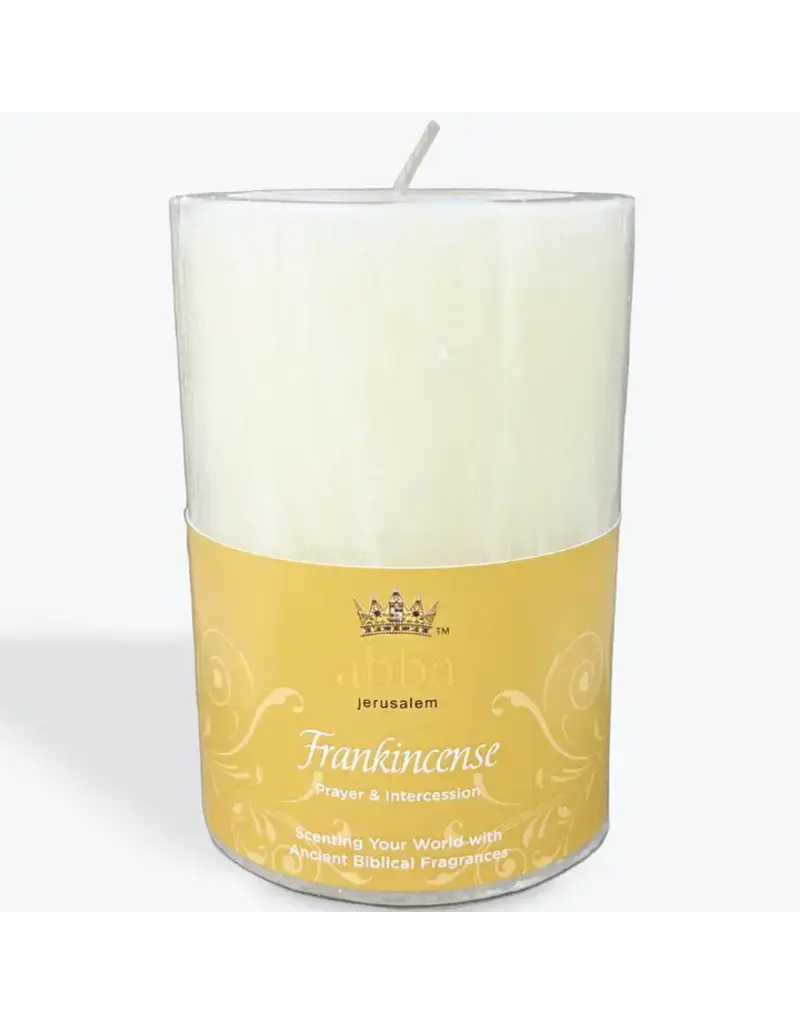 Abba Products Frankincense - 3" X 4" Pillar Candle