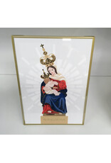 Be Still Prayer Space Copy of St Michael the Our Lady of La Leche Print in Acrylic Stand | Be Still Prayer SpacePrayer Print in Acrylic Stand | Be Still Prayer Space