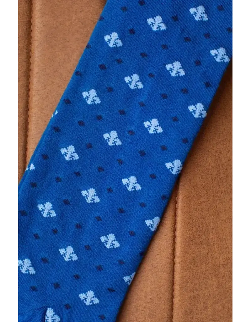 Sock Religious Marian Fleur-de-lis Socks| Sock Religious Executive Collection