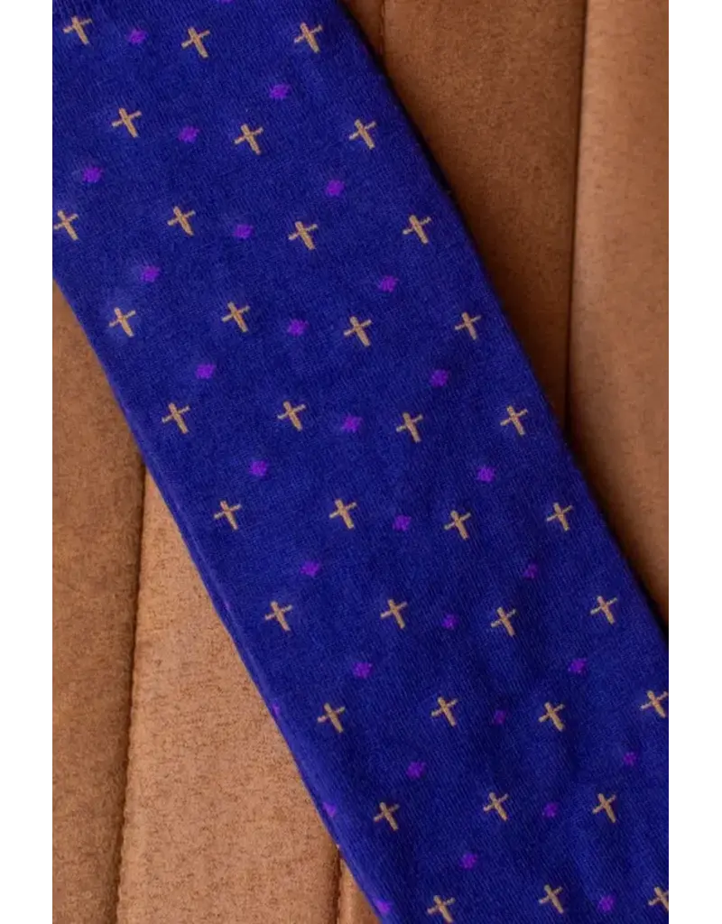 Sock Religious Ave Crux Spes Unica Adult Socks| Sock Religious Executive Collection