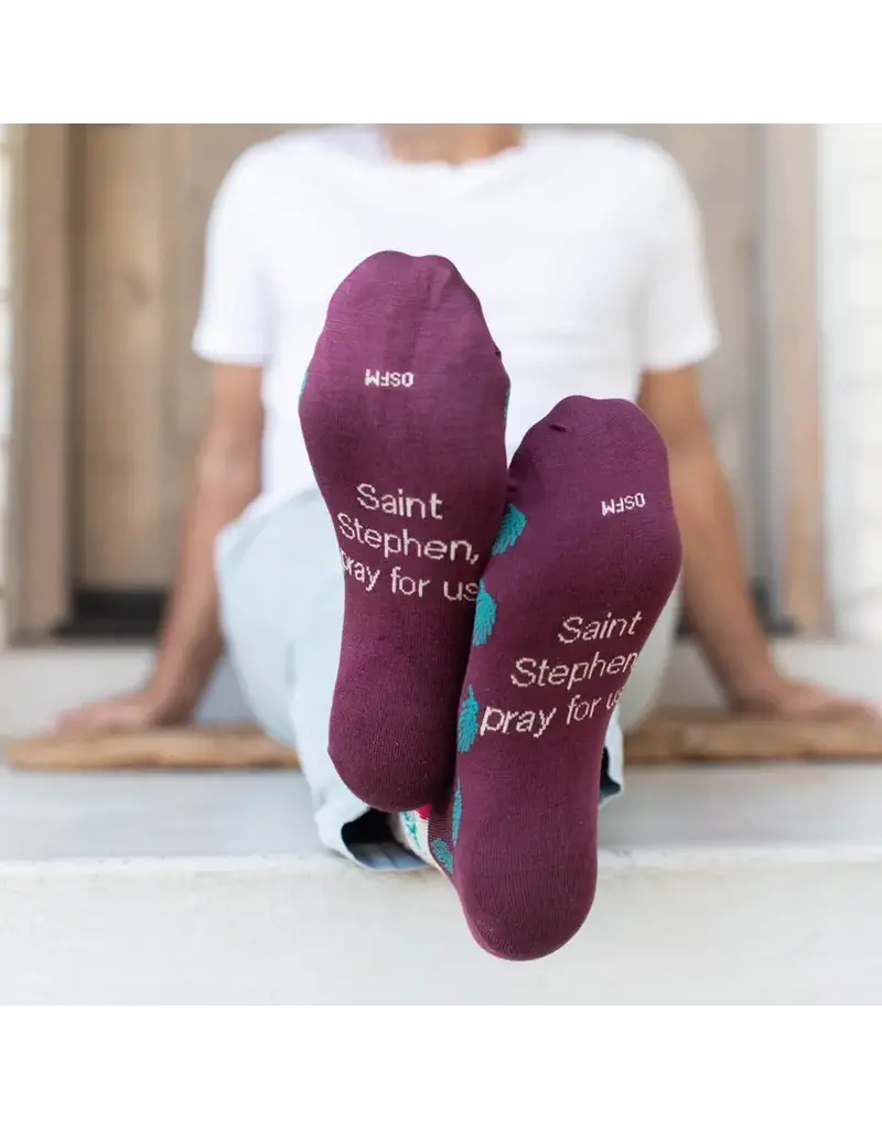 Sock Religious Sock Religious St. Stephen  Socks