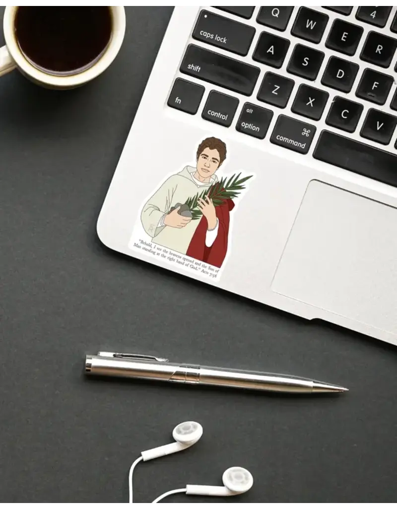 Sock Religious St. Stephen Sticker | Sock Religious