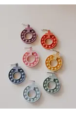Gather and Pray Decade Rosary Pop-It Keychain: Mauve