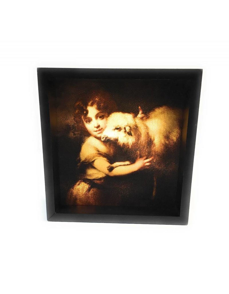 Simply Catholic Night Light Box John Baptist Murillo LED Lights