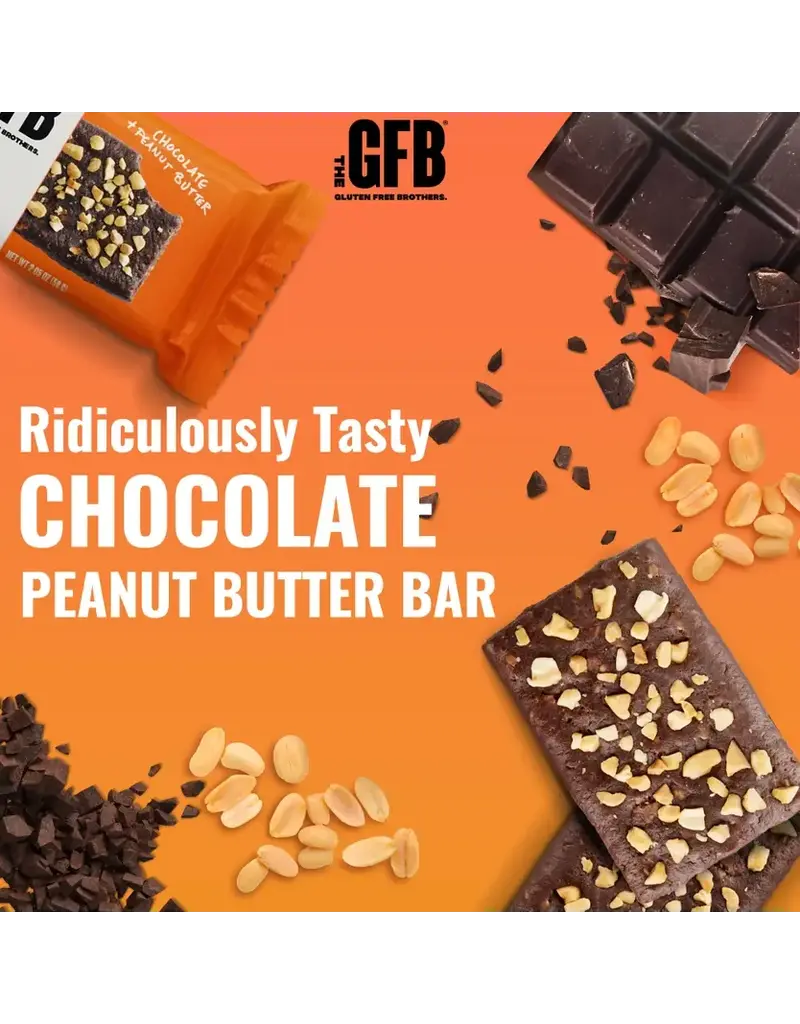 The GFB Chocolate Peanut Butter Protein Snack Bar - Gluten Free