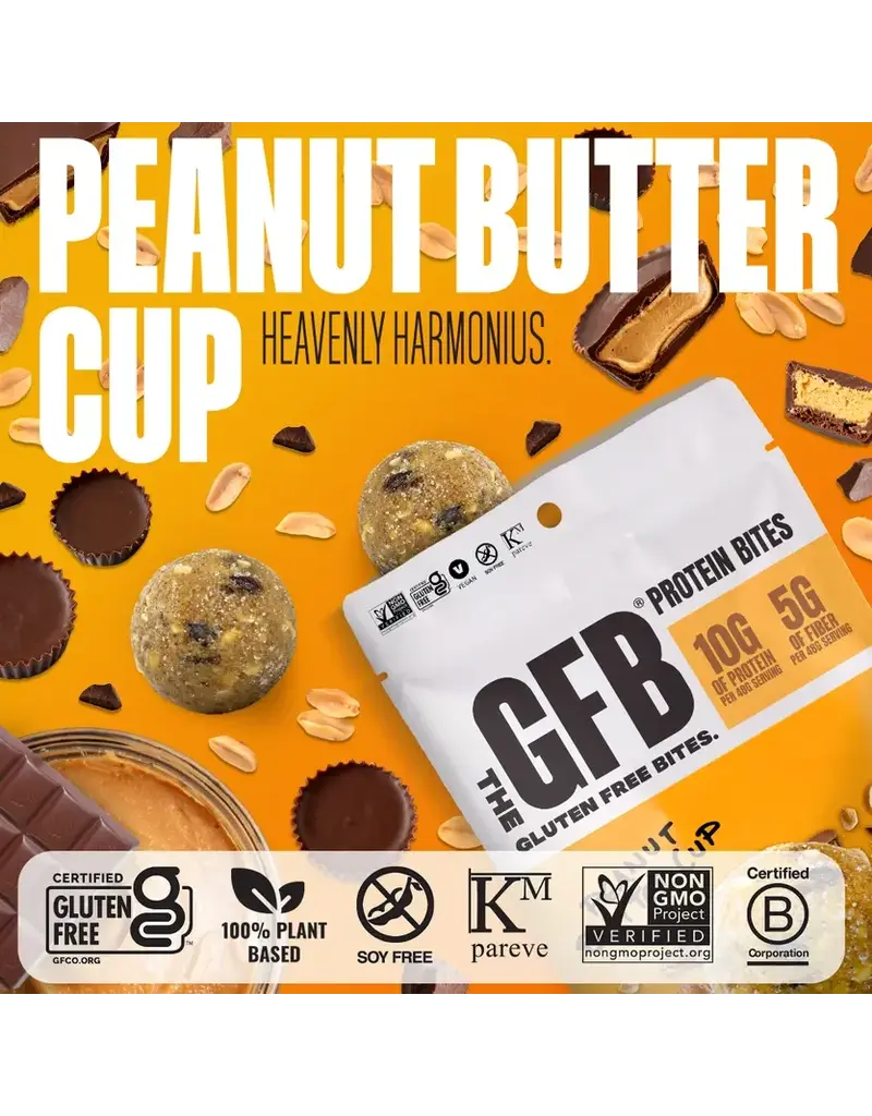 The GFB Peanut Butter Cup Protein Bites