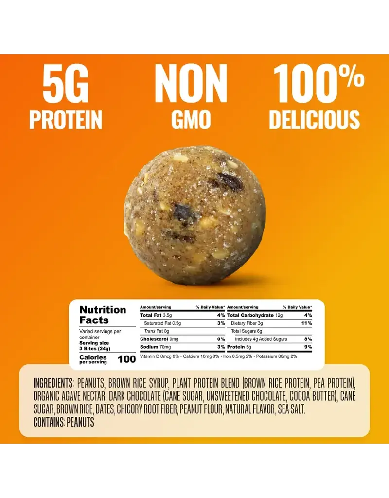 The GFB Peanut Butter Cup Protein Bites