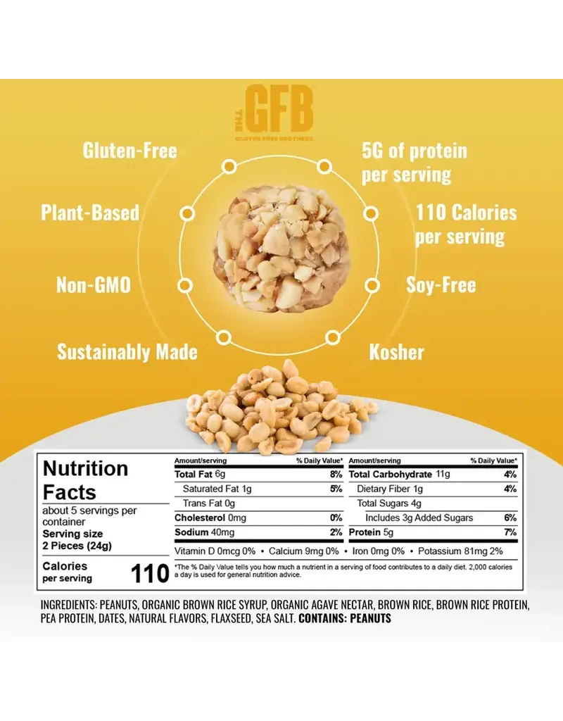 The GFB Peanut Butter Protein Bites