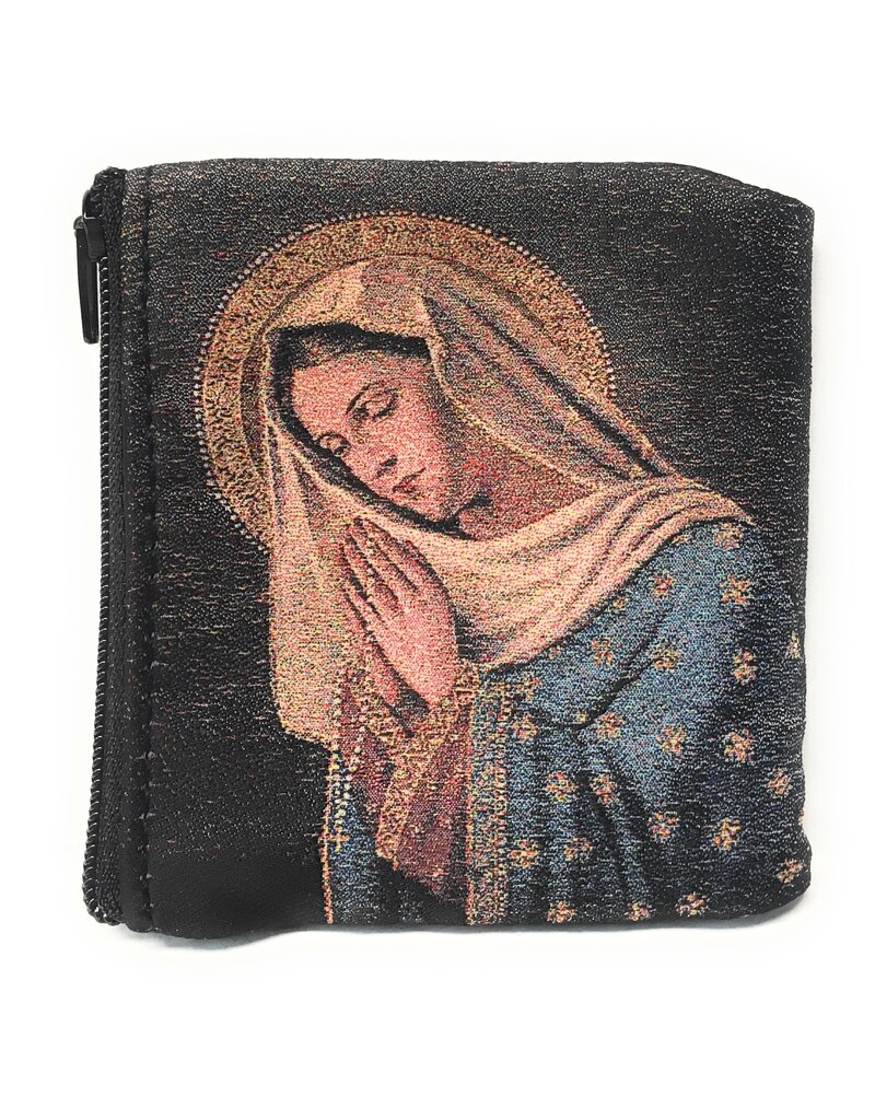 McVan Praying Madonna Rosary Pouch