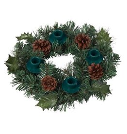 Vermont Christmas Company Advent Wreath-Holiday Traditions (11" Diameter)
