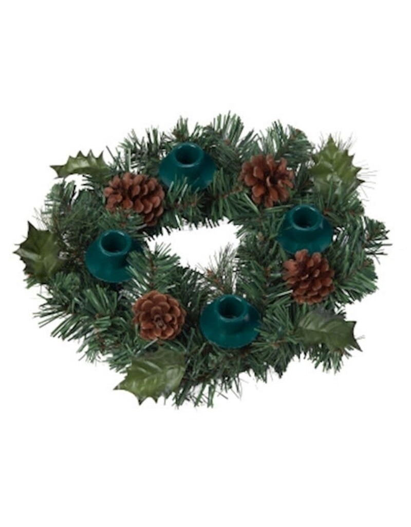 Vermont Christmas Company Advent Wreath-Holiday Traditions (11" Diameter)