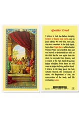 WJ Hirten Laminated Holy Card
