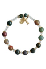Sine Cera Multicolor Onyx Rosary Bracelet (8mm)