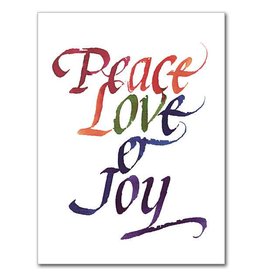 Altar + Home Peace Love & Joy: General Congratulations Greeting Card