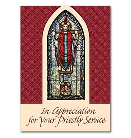 The Printery House In Appreciation Of Your Priestly Service - Priest Appreciation Greeting Card