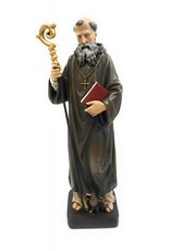 Avalon Gallery 8" St. Benedict Resin Statue