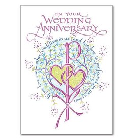 The Printery House On Your Wedding Anniversary Card