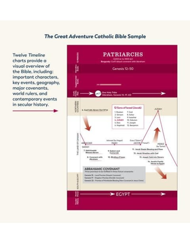 Ascension Press The Great Adventure Catholic Bible (Paperback)