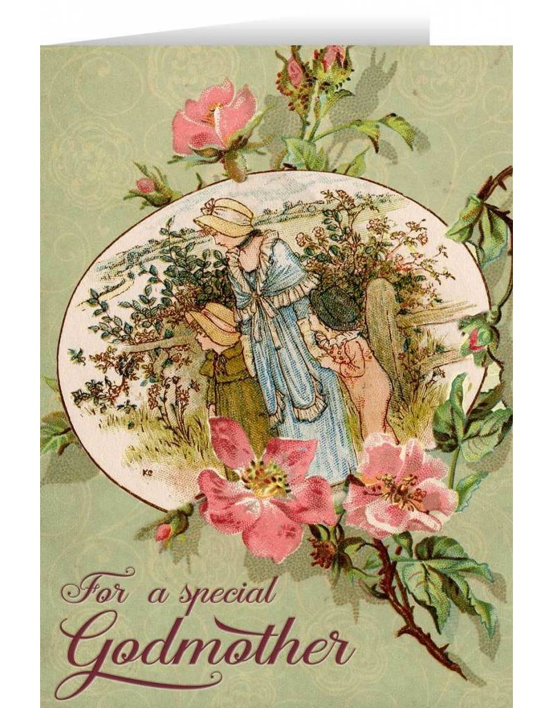Catholic to the Max Special Godmother Greeting Card