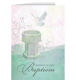 Catholic to the Max Blessings on Your Baptism Greeting Card