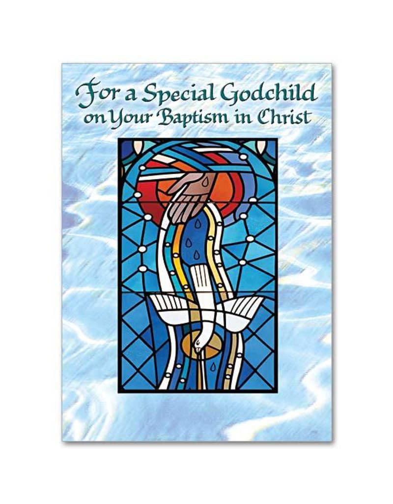 The Printery House For A Special Godchild on Your Baptism in Christ