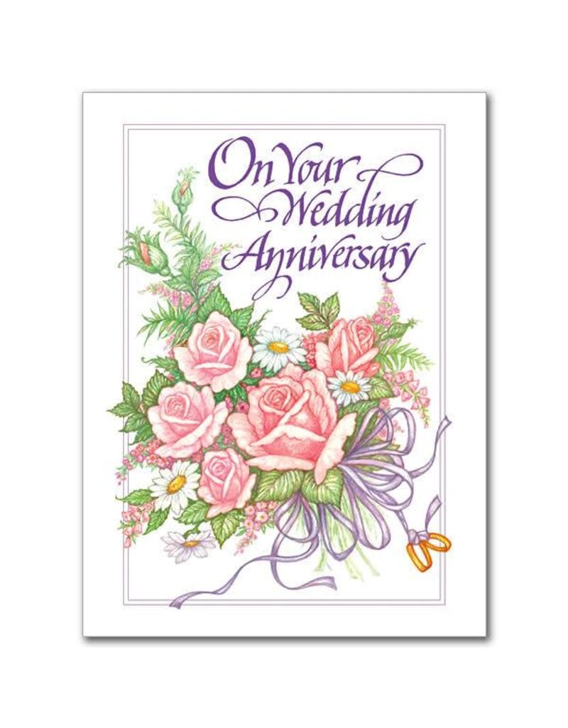 The Printery House On Your Wedding Anniversary Wedding Anniversary Card
