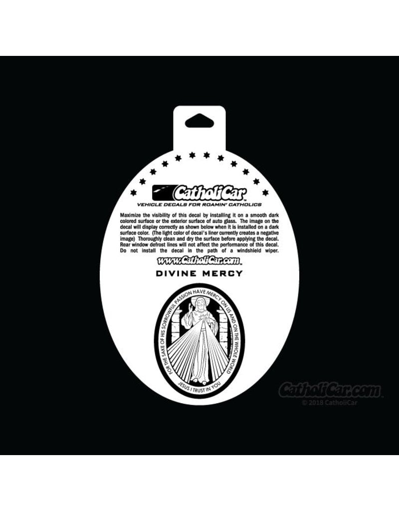 CatholiCar Divine Mercy Decal