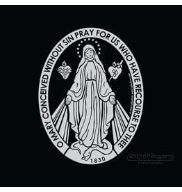 CatholiCar Miraculous Medal Decal