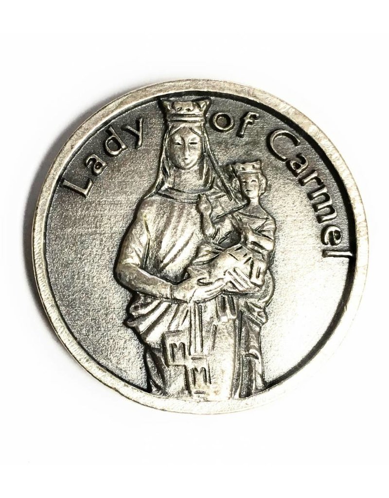 Lumen Mundi Our Lady of Mt. Carmel Pocket Token