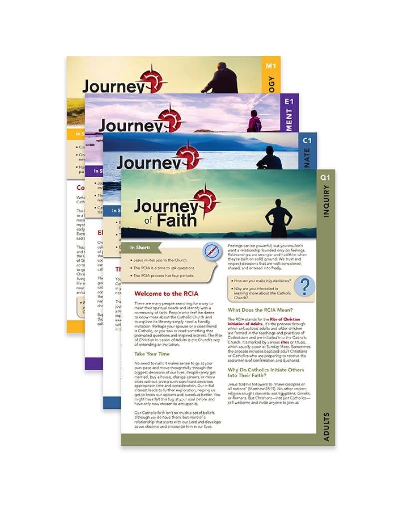 Liguori Publications Journey of Faith for Adults—Complete Set of Participant Packets
