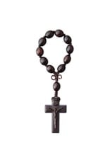 Sine Cera One Decade Rosary Jujube Wood Oval 12mm